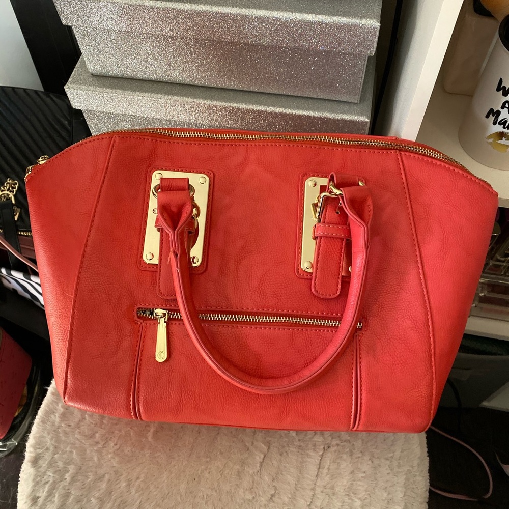 Coral purse - Charming Charlie